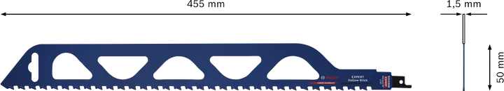 BoschEXPERT Hollow Brick S 2243 HM 往复锯片。.