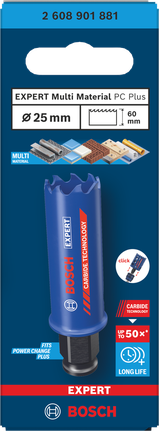 Bosch25×60 毫米专家多材料孔锯.