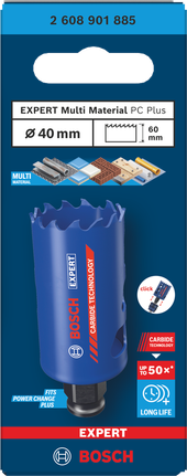 BoschEXPERT 多材料 40×60 毫米孔锯.