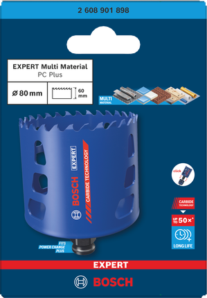 Bosch80×60 毫米多材料孔锯.