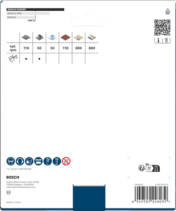 Bosch152×60毫米孔锯包装.