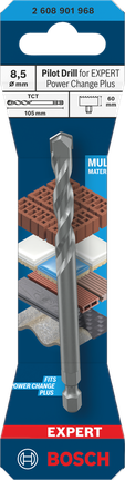 Bosch8.5 毫米 TCT 导向钻头。.