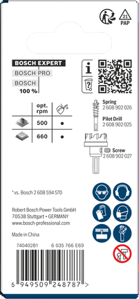 BoschEXPERT 金属板 24 x 5 毫米孔锯.