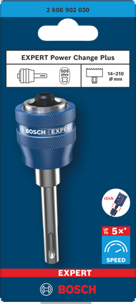 Bosch EXPERT Power Change Plus SDS 加心轴。.