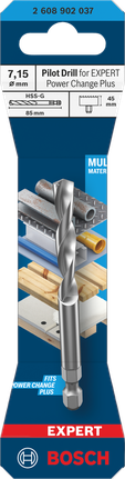Bosch7.15 毫米 Power Change Plus 定心钻.