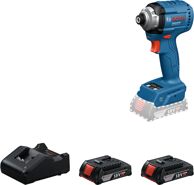 BoschIDR 18V-125 无绳冲击起子套装。.