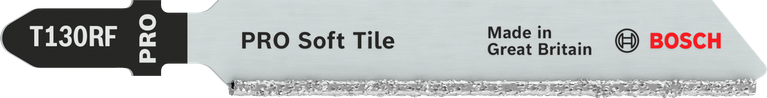 Bosch PRO Soft Tile T130RF 硬质合金曲线锯刀片。.