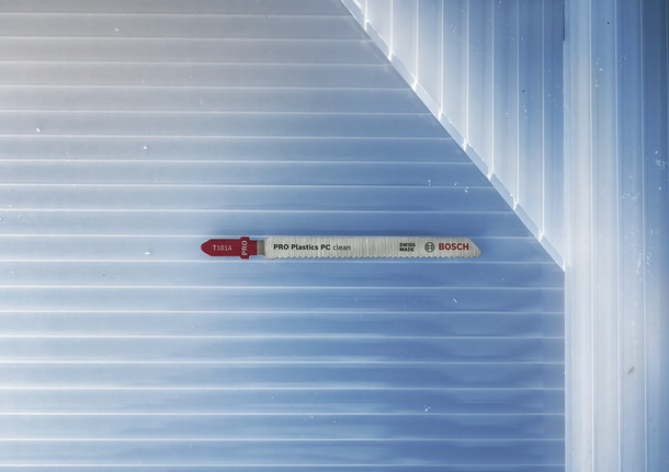 BoschT101A 曲线锯刀片，用于干净的塑料切割。.