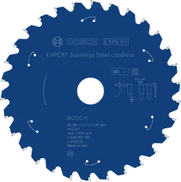 BoschEXPERT 不锈钢无绳圆锯片，136 毫米。