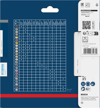 BoschEXPERT 木材无绳圆锯片 140 x 1.8/1.3 x 20 毫米 T42。.