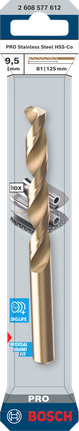 Bosch9.5 毫米 HSS-Co 钻头。.