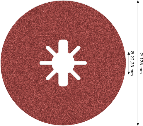 Bosch PRO R780 X-Lock 纤维盘 125 毫米 G80。.