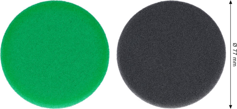 Bosch抛光海绵套装 77 毫米抛光和切割。.