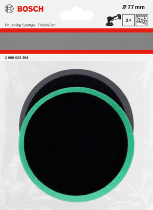 Bosch77 毫米抛光海绵套装 2 件。.