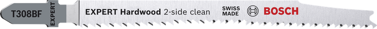 Bosch EXPERT 硬木双面清洁 T308BF 曲线锯刀片。.
