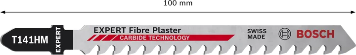 BoschEXPERT Fiber Plaster T141HM 曲线锯刀片，配有硬质合金齿。.