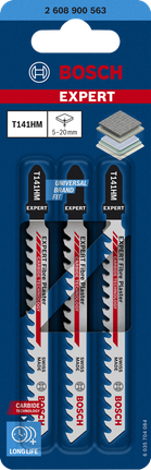 Bosch EXPERT Fiber Plaster T141HM 硬质合金曲线锯刀片。.