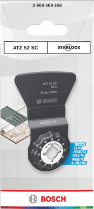 Bosch多材料切割刀片 Starlock 52×26mm.