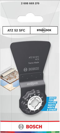 Bosch多材质 Starlock 52×40 毫米刀片.