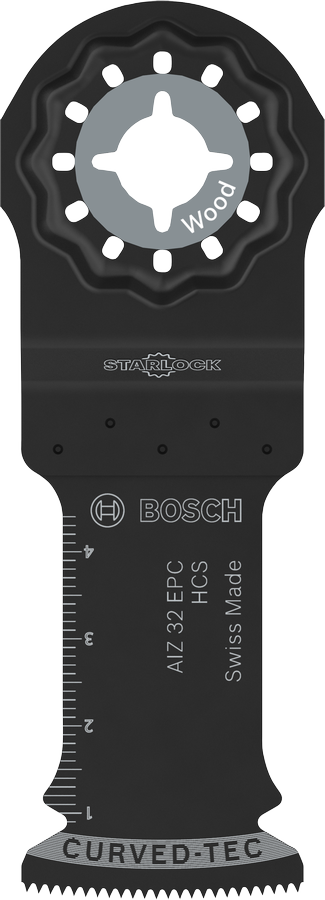 BoschStarlock 木材切割刀片 AIZ 32 EPC，32 x 50 毫米。