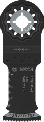 BoschStarlock 木材切割刀片 AIZ 32 EPC，32 x 50 毫米。