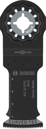 BoschStarlock 木材切割刀片 AIZ 32 EPC，32 x 50 毫米。