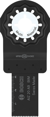 Bosch多材料 Starlock AIZ 20 AB 切割刀片。.