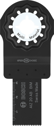 Bosch多材料 Starlock AIZ 20 AB 切割刀片。.