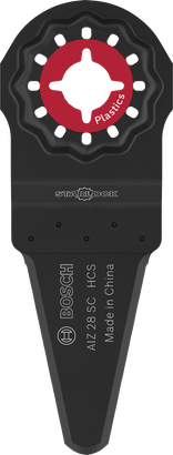 BoschAIZ 28 SC Starlock 刀片用于塑料切割。.