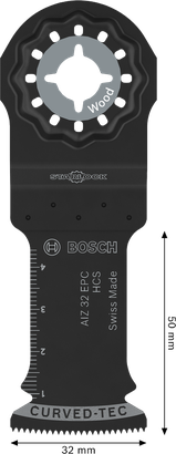 BoschStarlock AIZ 32 EPC 木材切割刀片，32x50 毫米。
