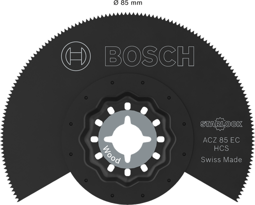 Bosch Starlock ACZ 85 EC 木材切割刀片，85 毫米。.