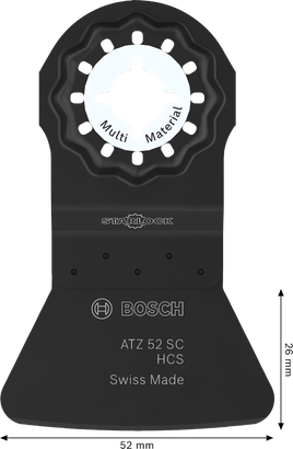 Bosch多材料 ATZ 52 SC Starlock 切割刀片。.