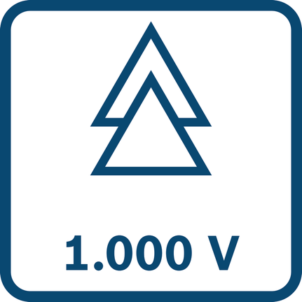 VDE认证1000V。