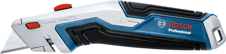 专为专业用途设计的带人体工学手柄的实用刀具。