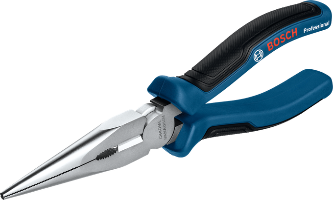 Bosch200 毫米长嘴钳，带感应淬火刀刃。