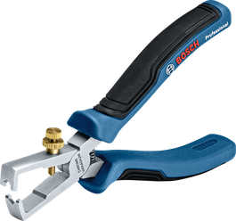 Bosch160 毫米剥线钳，带符合人体工程学的软握把。