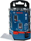 Bosch刀片分配器，含50个替换刀片。