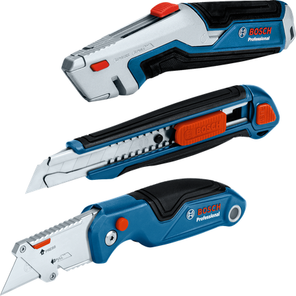 Bosch刀具套装 3 件套，带人体工学手柄。