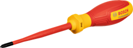 BoschVDE 螺丝刀 PH1x100 绝缘手柄。