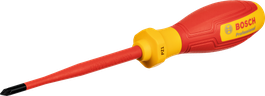 BoschVDE PZ1x100 螺丝刀，带绝缘手柄。