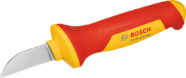 BoschVDE认证电缆刀，带绝缘红黄手柄。