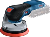 BoschGEX 18V-125 无绳随机轨道砂光机。
