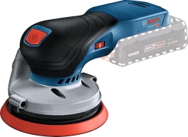 BoschGEX 18V-125 无绳随机轨道砂光机。