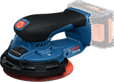 BoschGEX 18V-150-3 无绳随机轨道砂光机。