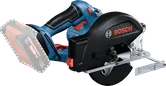 BoschGKM 18V-50 无绳圆锯，用于木材切割。