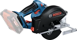 BoschGKM 18V-50 无绳圆锯，用于木材切割。