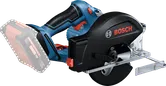 BoschGKM 18V-50 无绳圆锯，用于木材切割。