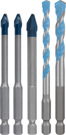 Bosch HEX-9 硬陶瓷和多结构钻头套装。.