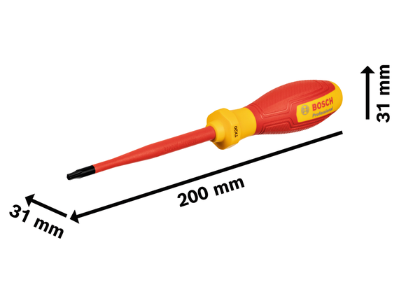专业系列VDE TX20x100毫米螺丝刀