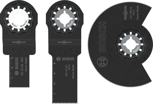 Bosch木质和软金属刀片套装，3 件。.